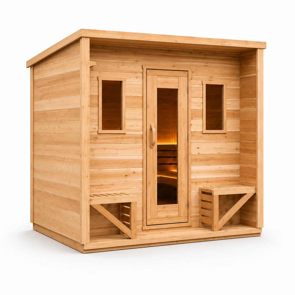True North Electric Heated Cabin Sauna