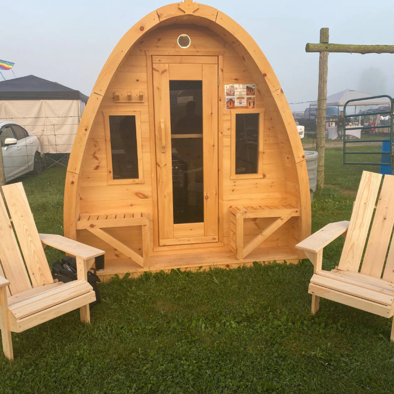 True North Tiny Pod Electric Heated Sauna