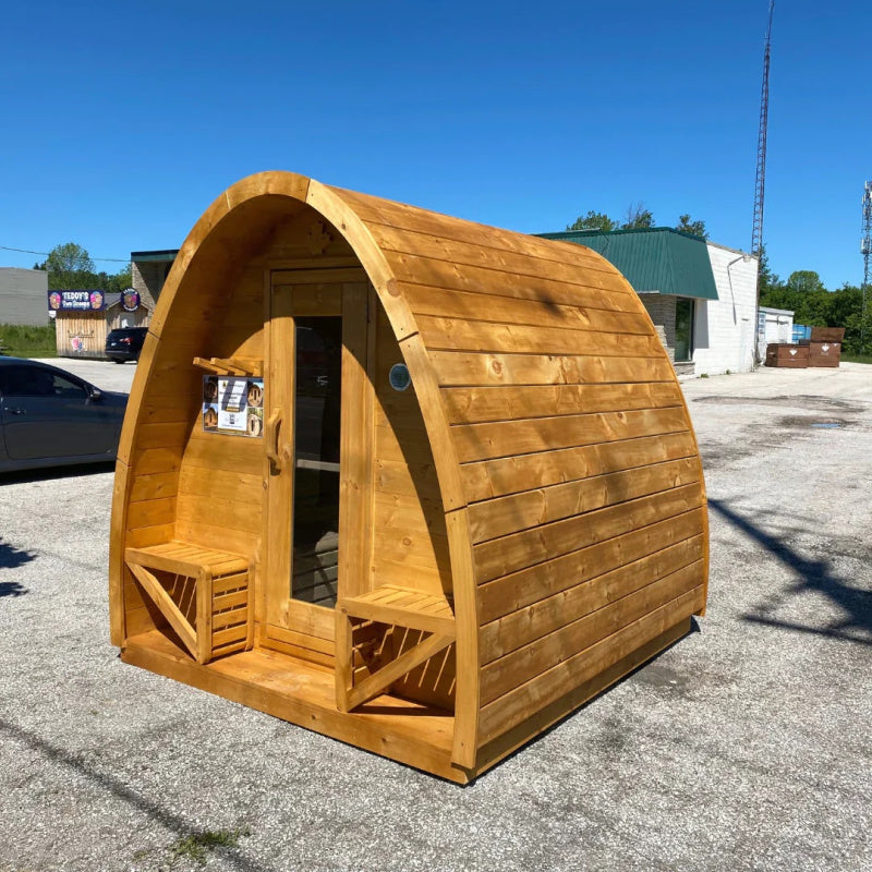 True North Tiny Pod Electric Heated Sauna