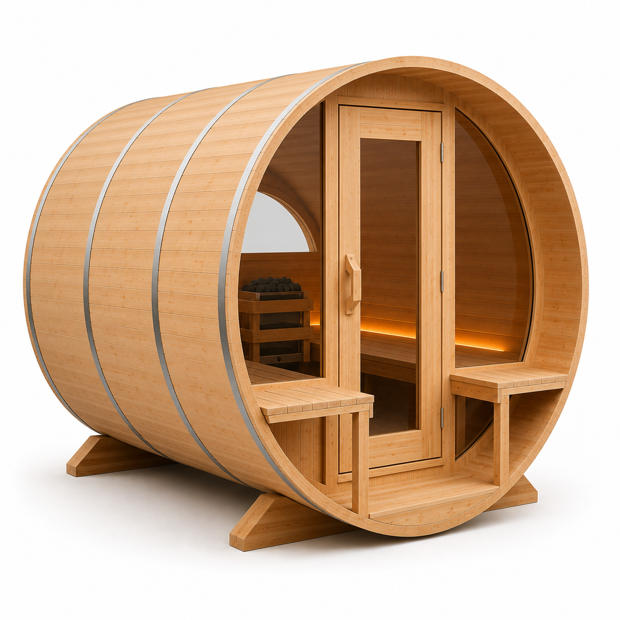 Tranquility MP Electric Heated Barrel Sauna