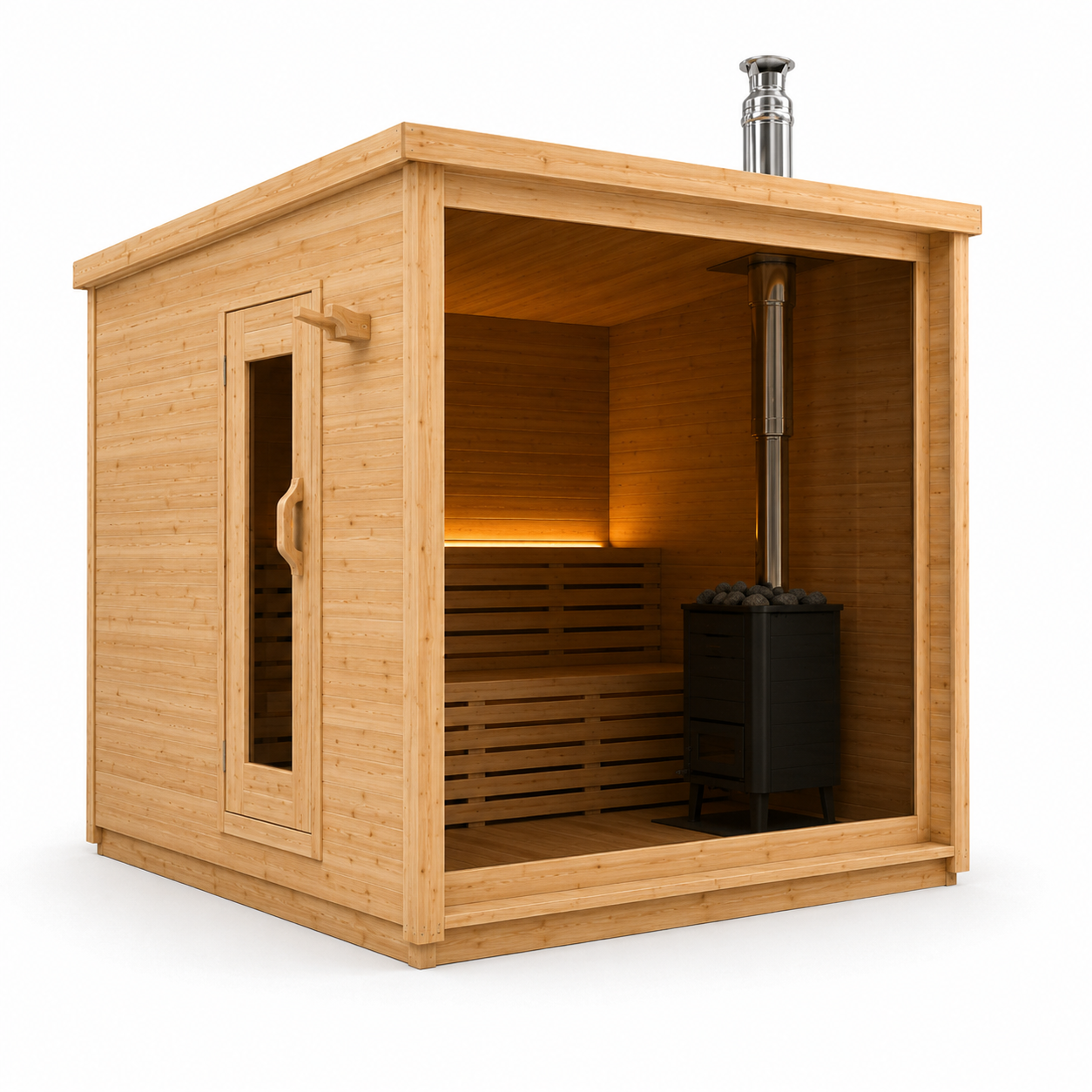 True North Jasper Wood Burning Cabin Sauna