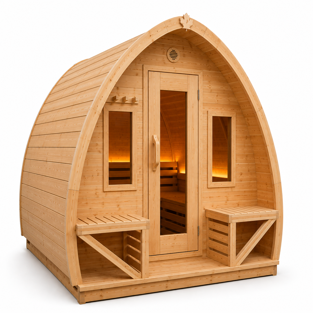True North Large Pod Electric Heated Sauna