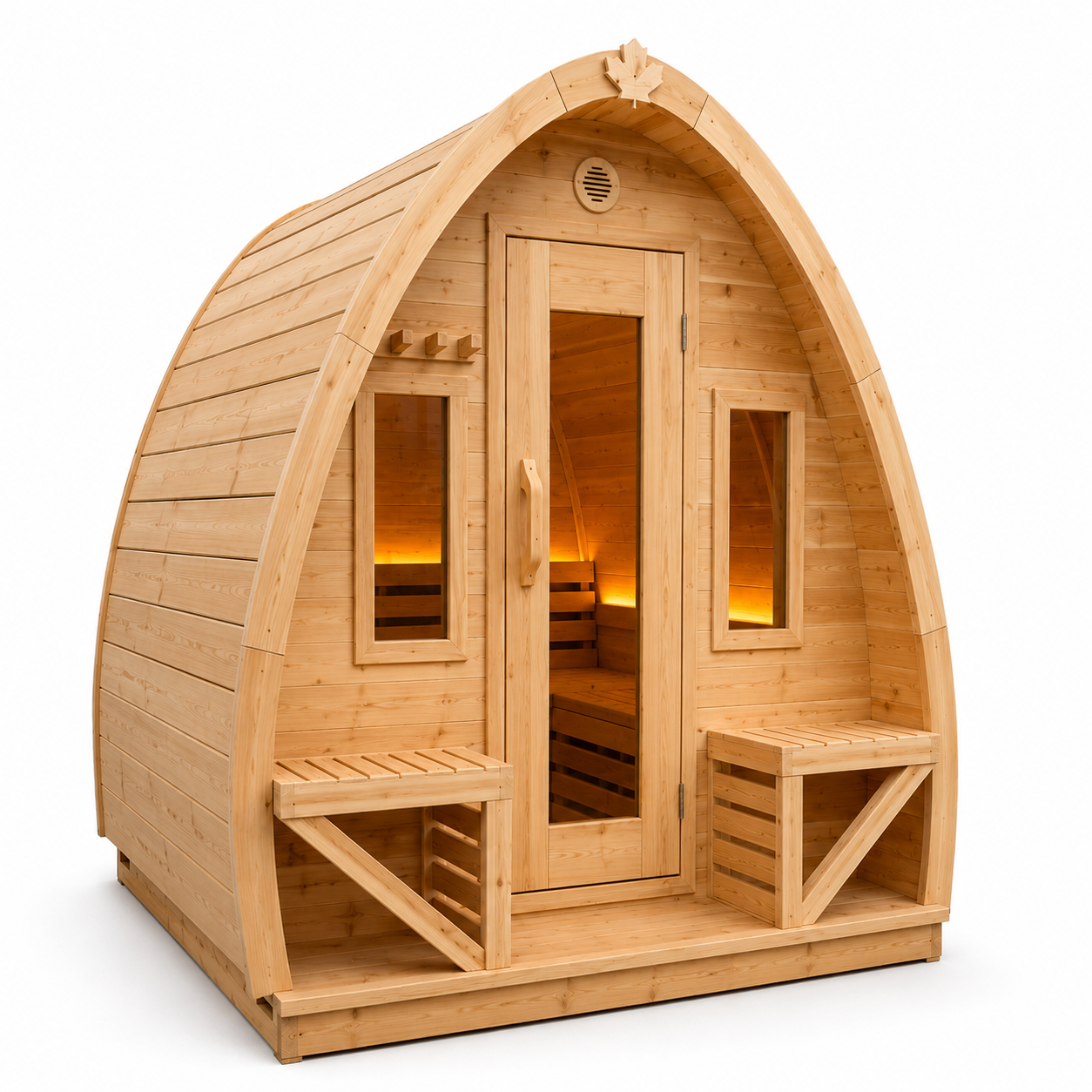 True North Tiny Pod Electric Heated Sauna