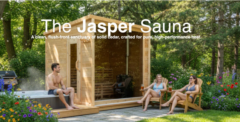 True North Jasper Electric Heated Cabin Sauna
