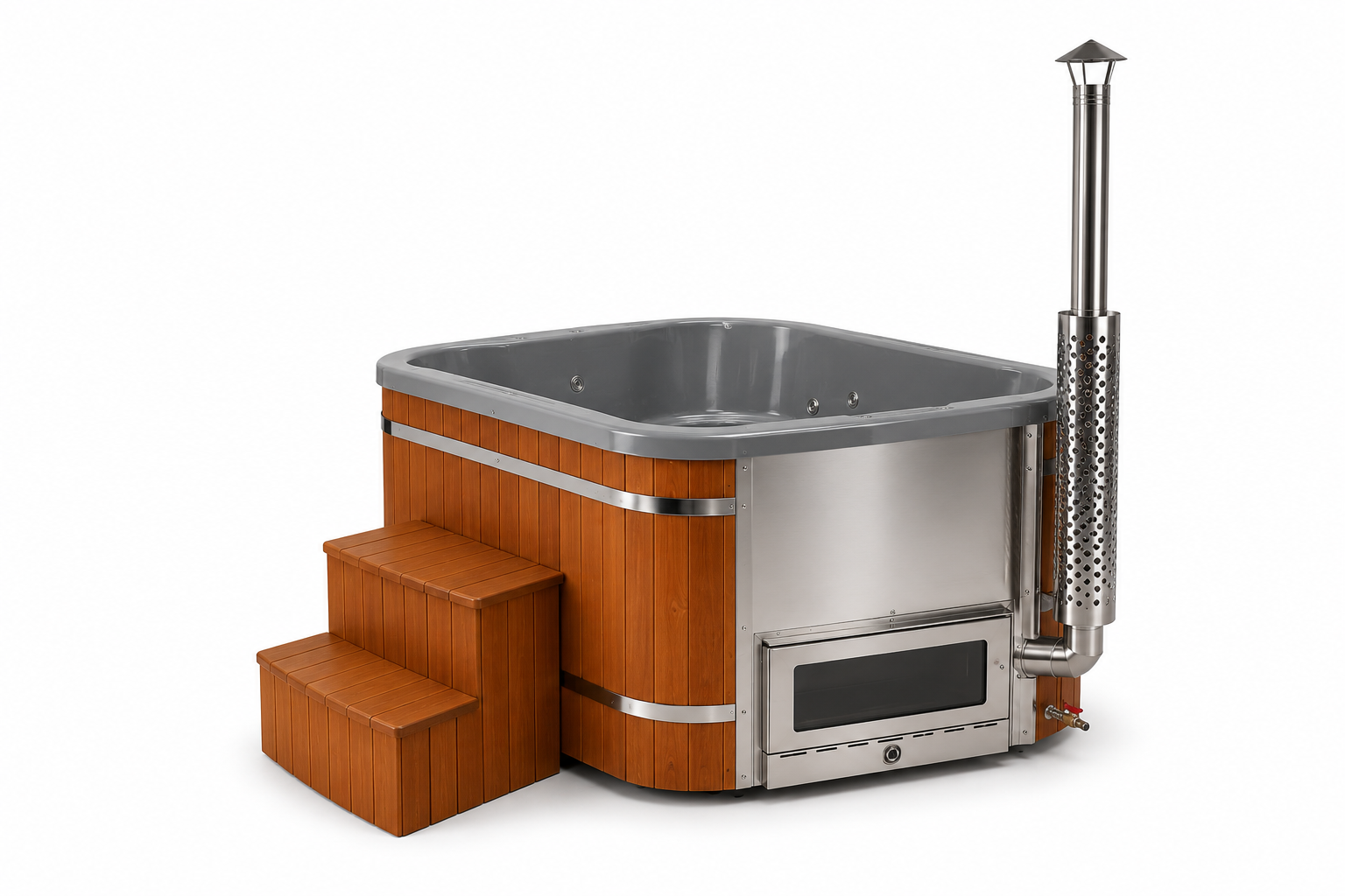 Vancouver Wood Burning Hot Tub