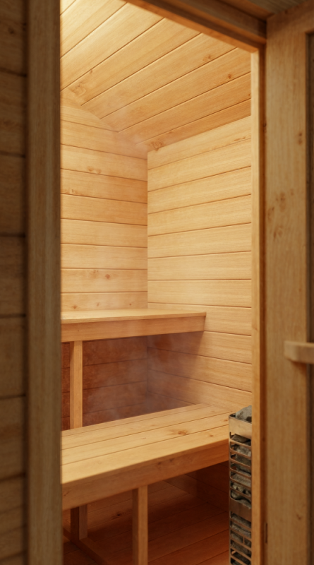 Palmer Electric Heated Cabin Sauna